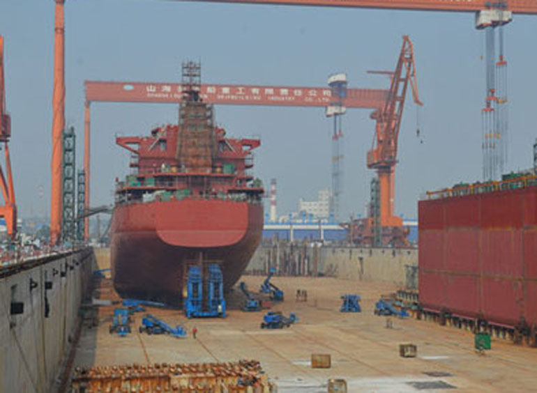 起重葫蘆在船舶制造中的應(yīng)用案例02